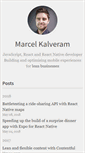 Mobile Screenshot of marcelkalveram.com
